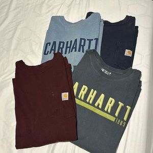 USED! Men’s carhartt short sleeve shirts